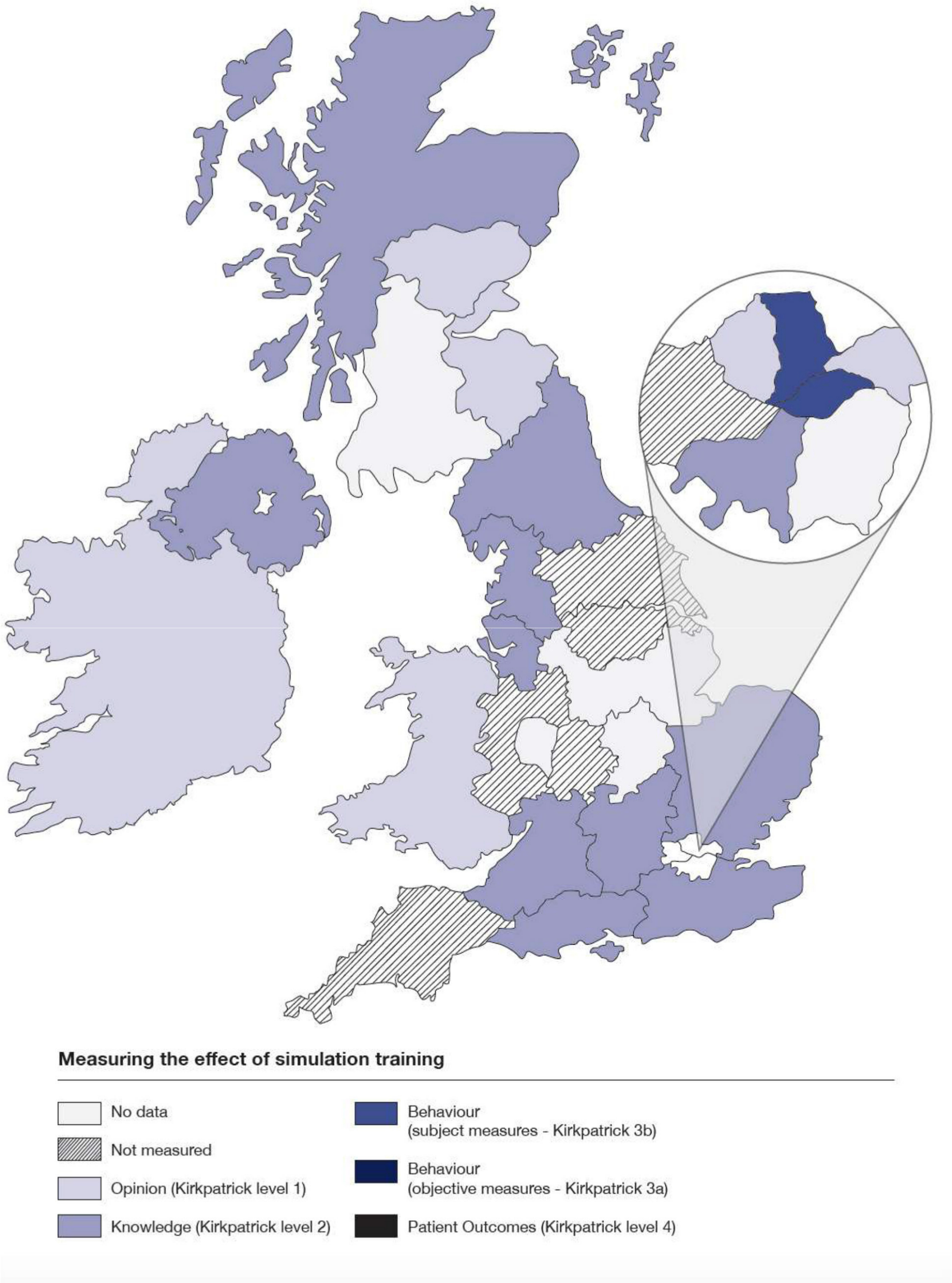 Fig. 6 
            Research activity to measure the educational impact of simulation provision in training.
          